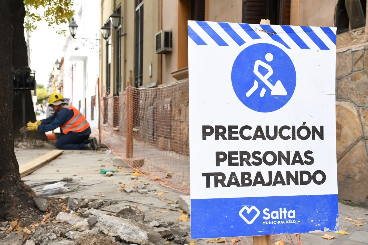 “Mi Vereda” sigue avanzando: ya se han reparado más de 1.000 metros lineales en Salta