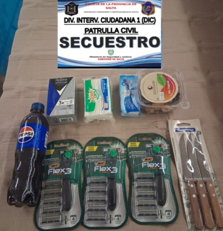 Intentó llevarse mercadería sin pagar y fue demorado en un supermercado del centro
