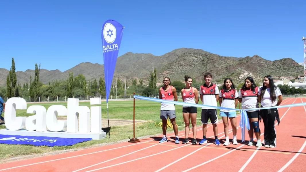 Cachi renovó su pista y se consolida como polo deportivo provincial, nacional e internacional
