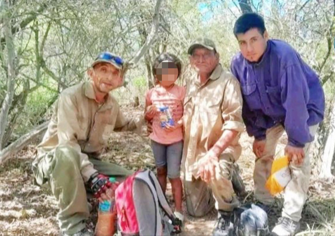 La Unión: un operativo contrarreloj permitió hallar sana y salva a una niña de 6 años