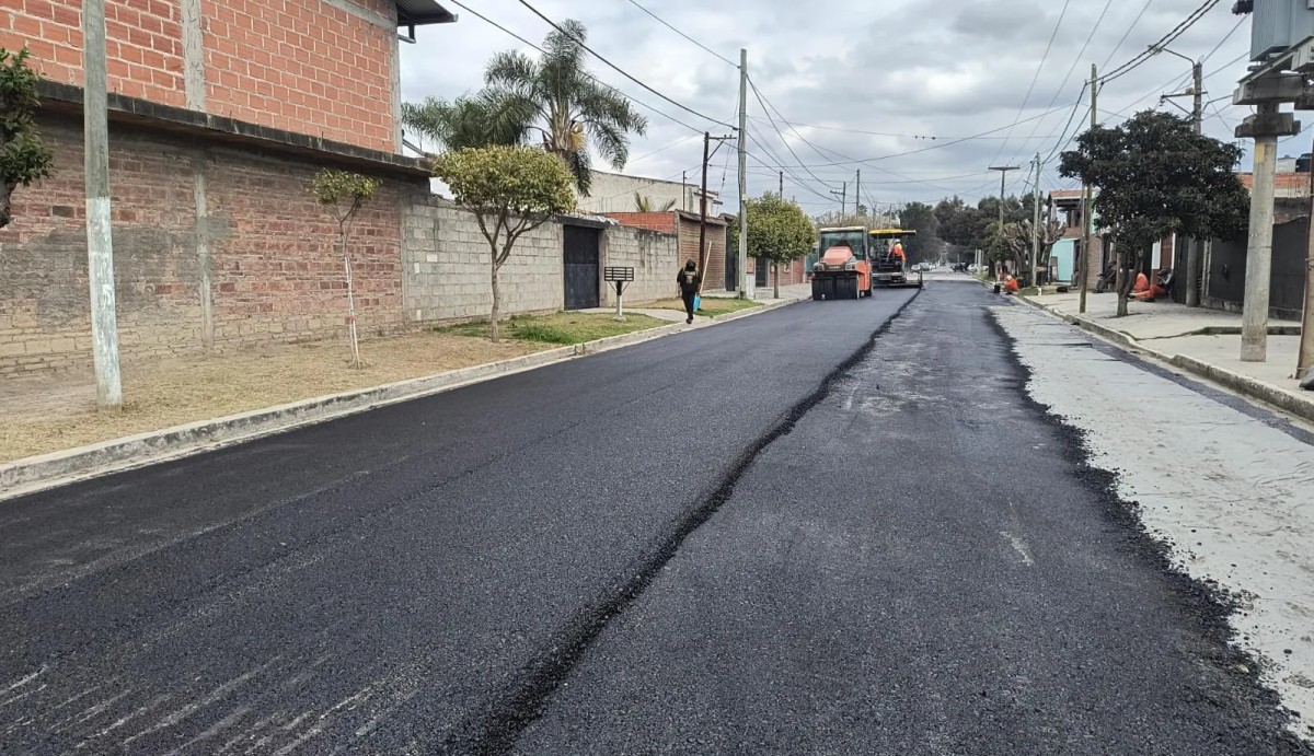El municipio erradica las últimas calles de ripio en Miguel Aráoz