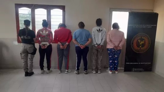 Desbaratan una banda que robaba mercadería en comercios bajo la modalidad de “mecheras”