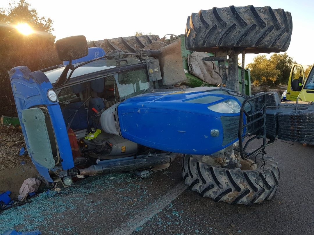 Tragedia en ruta nacional 86: Hombre muere en accidente con tractor en Tartagal