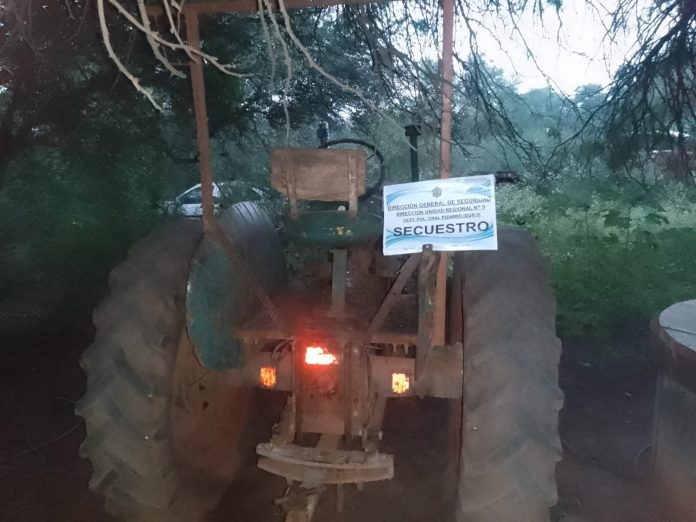 Demoran a un hombre por el robo de un tractor en General Pizarro: El vehículo fue recuperado