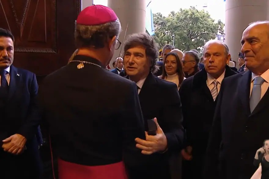 García Cuerva incomodó al Gobierno con un duro llamado a la unidad