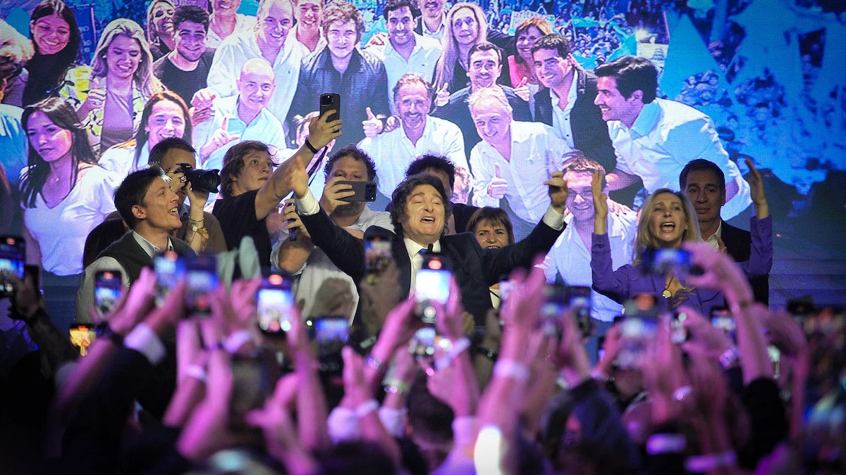 La Libertad Avanza fue la fuerza más votada a nivel nacional y Milei celebró un “punto bisagra” para el país