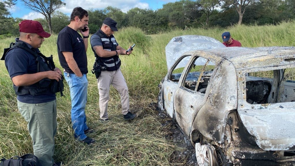 Ataque a tiros y un auto incendiado en la ruta 34: Investigan qué ocurrió en la madrugada del sábado en Rosario de la Frontera