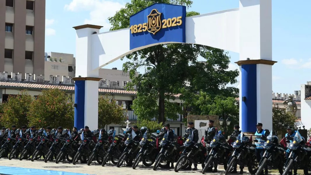 La Policía de Salta suma 409 unidades en una inversión récord