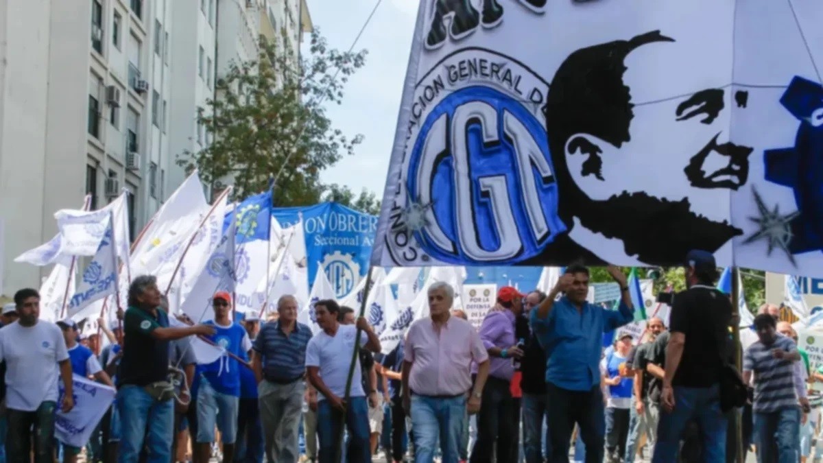La CGT convoca a un paro general para el 8 de abril contra el gobierno de Milei y participará de la marcha del 24 de Marzo