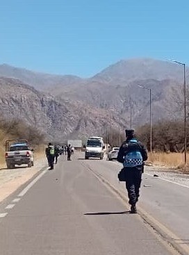 Tragedia en Cafayate: Hombre muere tras choque entre auto y bicicleta en ruta nacional 68