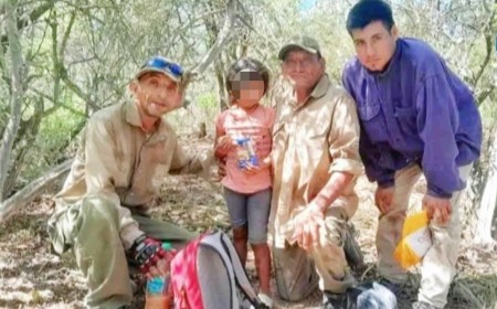 La Unión: un operativo contrarreloj permitió hallar sana y salva a una niña de 6 años