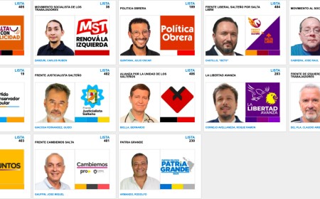 Este domingo se vota en Salta: Conocé a los principales candidatos para las Elecciones 2025