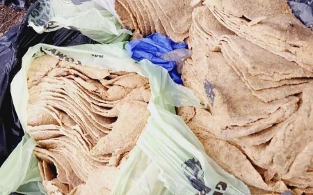 Altamente crocante: Vendía milanesas hechas con papel higiénico en plena fiesta popular
