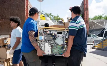 45 toneladas que no fueron basura: Cuando la tecnología descartada empieza a tener destino