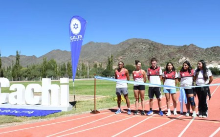 Cachi renovó su pista y se consolida como polo deportivo provincial, nacional e internacional
