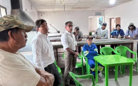 El agua empieza a llegar: Avanzan las obras para conectar a las comunidades de Mosconi a la red