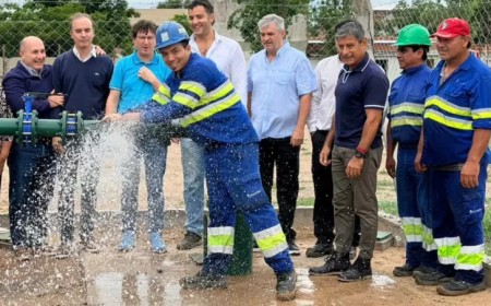 Un nuevo pozo aportará agua a tres barrios de General Güemes