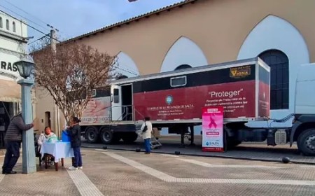 Mamografías y Papanicolaou en el hospital de Chicoana