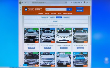 Subastas online en Salta: Rematan desde patrullas hasta oficinas