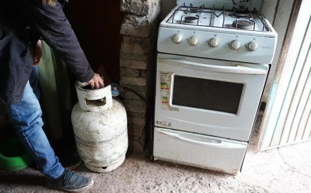 Entró por el techo, atacó con un machete e intentó explotar una garrafa