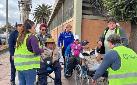 Inclusión en marcha: Relevaron el circuito de rampas de accesibilidad en zona sur