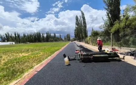 Cachi optimiza su pista de atletismo: avanzan las obras en el Centro de Entrenamiento en Altura