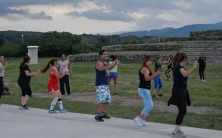 Horario de actividad física en los Parques Urbanos en marzo