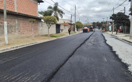El municipio erradica las últimas calles de ripio en Miguel Aráoz