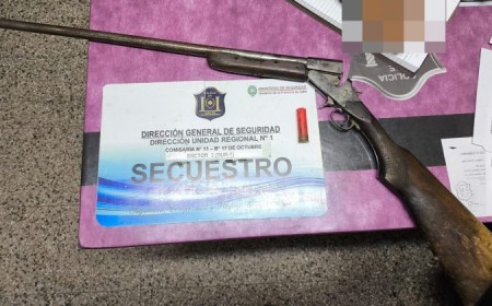 Demoran a hombre y secuestran escopeta tras desorden en barrio Juan Pablo II