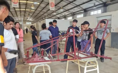 Rumbo a la Eco Race 2025: alumnos de la Técnica N° 3148 trabajan en su prototipo