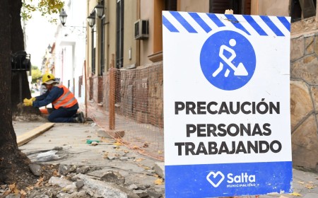 “Mi Vereda” sigue avanzando: ya se han reparado más de 1.000 metros lineales en Salta