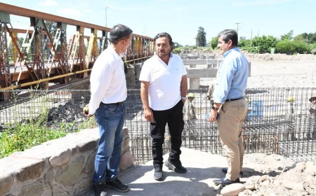 Sáenz acelera una obra clave: El puente de Vaqueros podría habilitarse antes de mayo