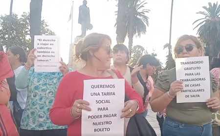 Viajar para trabajar no puede costar un cuarto del sueldo: Empleadas domésticas reclaman por el boleto de transbordo