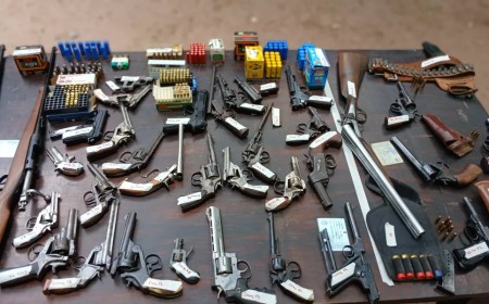 Un arsenal bajo la tierra tranquila de Chicoana