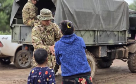 Sáenz al frente del operativo por la crecida del Pilcomayo: Refuerzan la asistencia en el norte