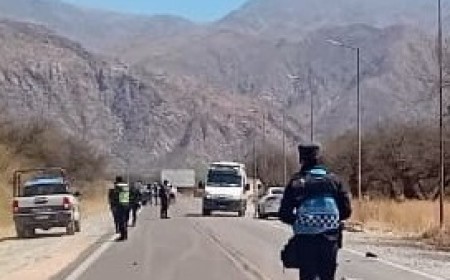 Tragedia en Cafayate: Hombre muere tras choque entre auto y bicicleta en ruta nacional 68