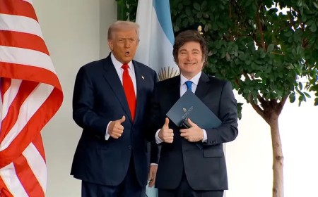 Milei y Trump compartirán palco en el sorteo del Mundial 2026