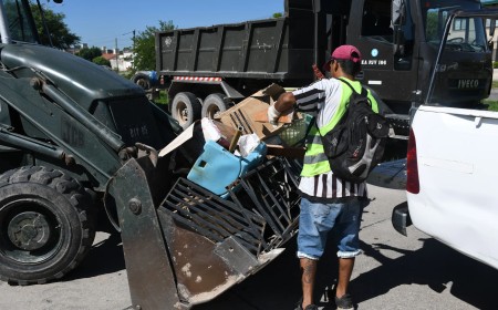 Esta semana el operativo de descacharrado se desarrolla en el barrio El Huaico