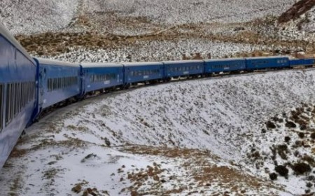 El Tren a las Nubes bajo la nieve: Un viaje mágico en lo más alto del país