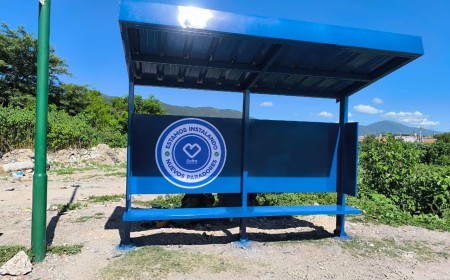 Finalizó la instalación de 45 nuevos paradores de colectivos