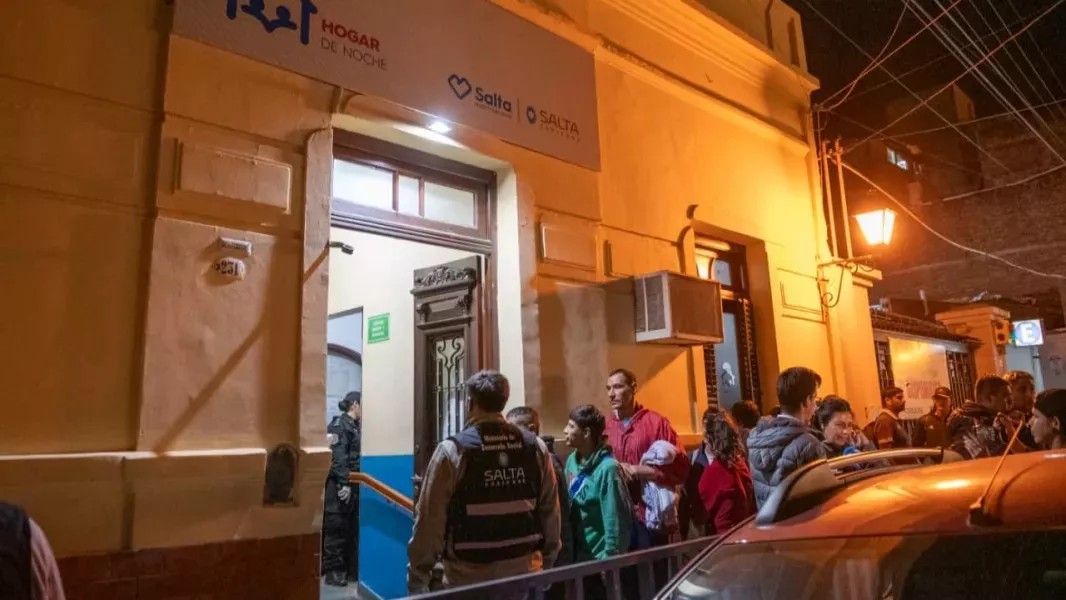 El frío llevó al límite al Hogar de Noche