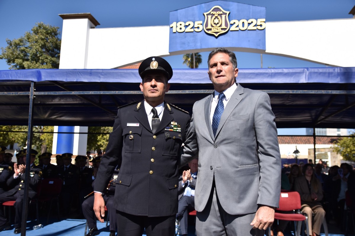 Walter Toledo asumió como nuevo jefe de la Policía de Salta