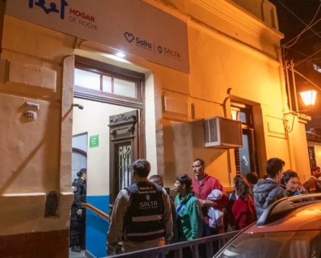 El frío llevó al límite al Hogar de Noche