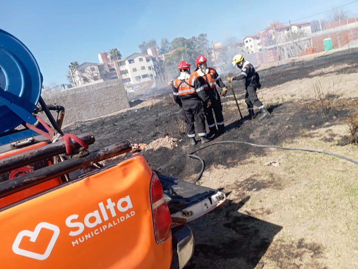 Incendios de pastizales: Hubo multas y operativos
