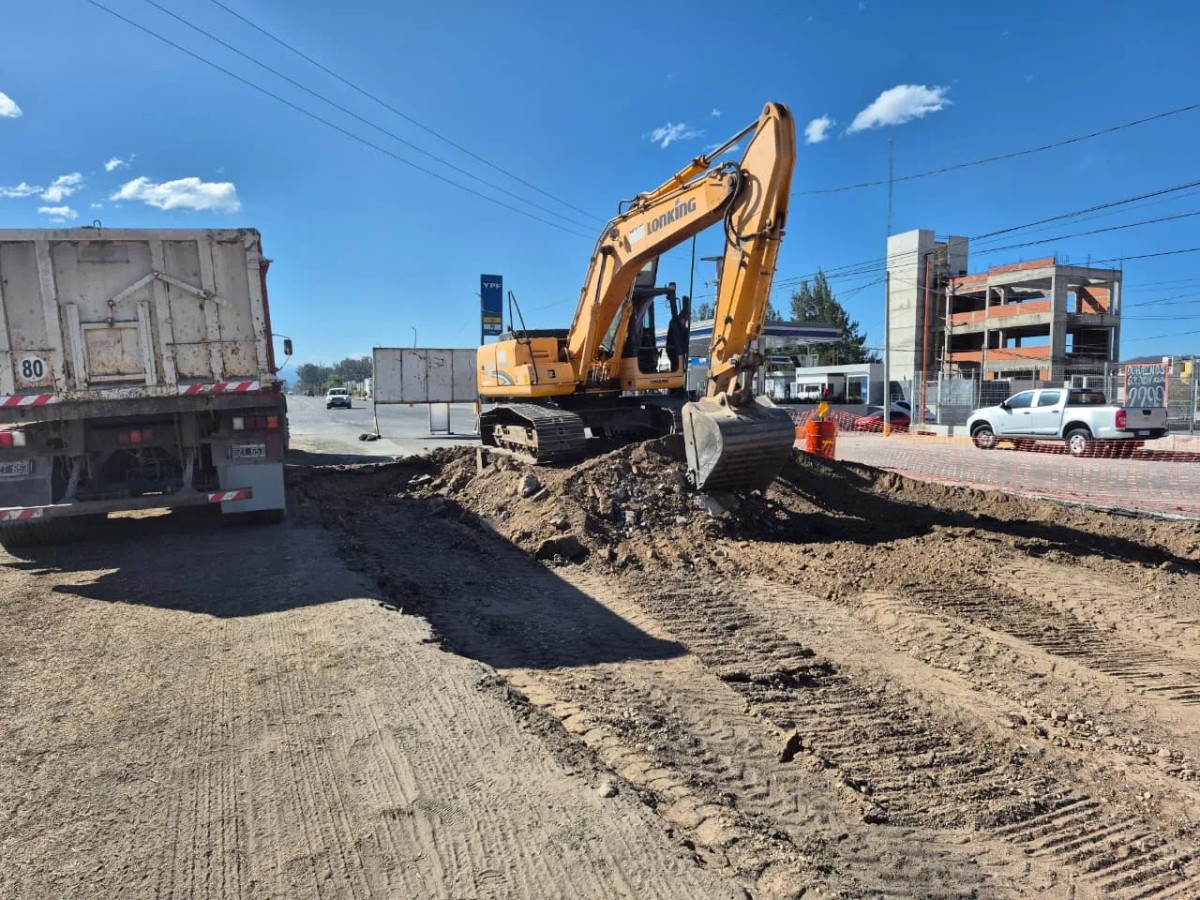 Avanza la obra en avenida Bolivia: Habrá cortes y desvíos hasta septiembre