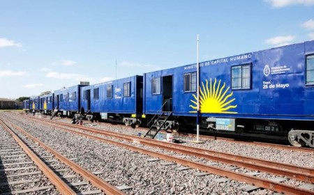 El Tren 25 de Mayo llega a Campo Quijano