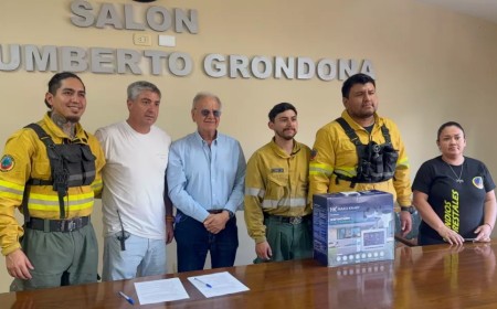 La Brigada Forestal sumó una estación meteorológica para mejorar la prevención de incendios