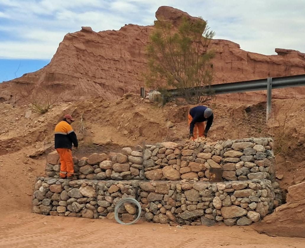 Refuerzan las rutas 68 y 51 antes de las lluvias