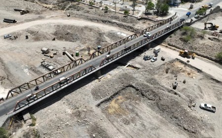 El nuevo puente de Vaqueros se inaugura este viernes