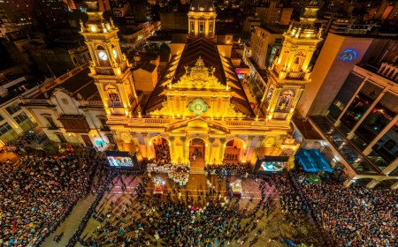 Cargnello agradeció la renovación de la Catedral